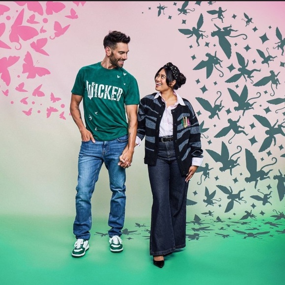 WICKED WOMEN’S STRIPED GRAPHIC CARDIGAN SIZES XS, S, XL (NEW WITH TAGS) - Picture 4 of 6